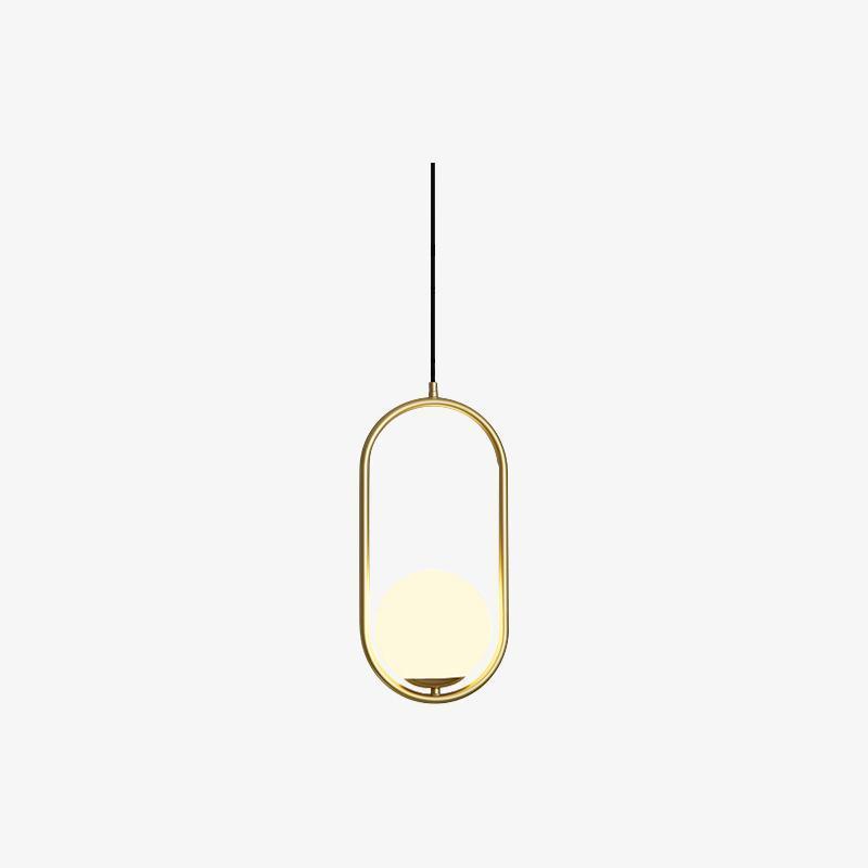 Mila Brass Pendant Swag Light - Blowlighting
