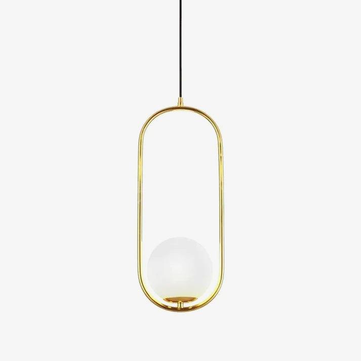 Mila Brass Pendant Swag Light - Blowlighting