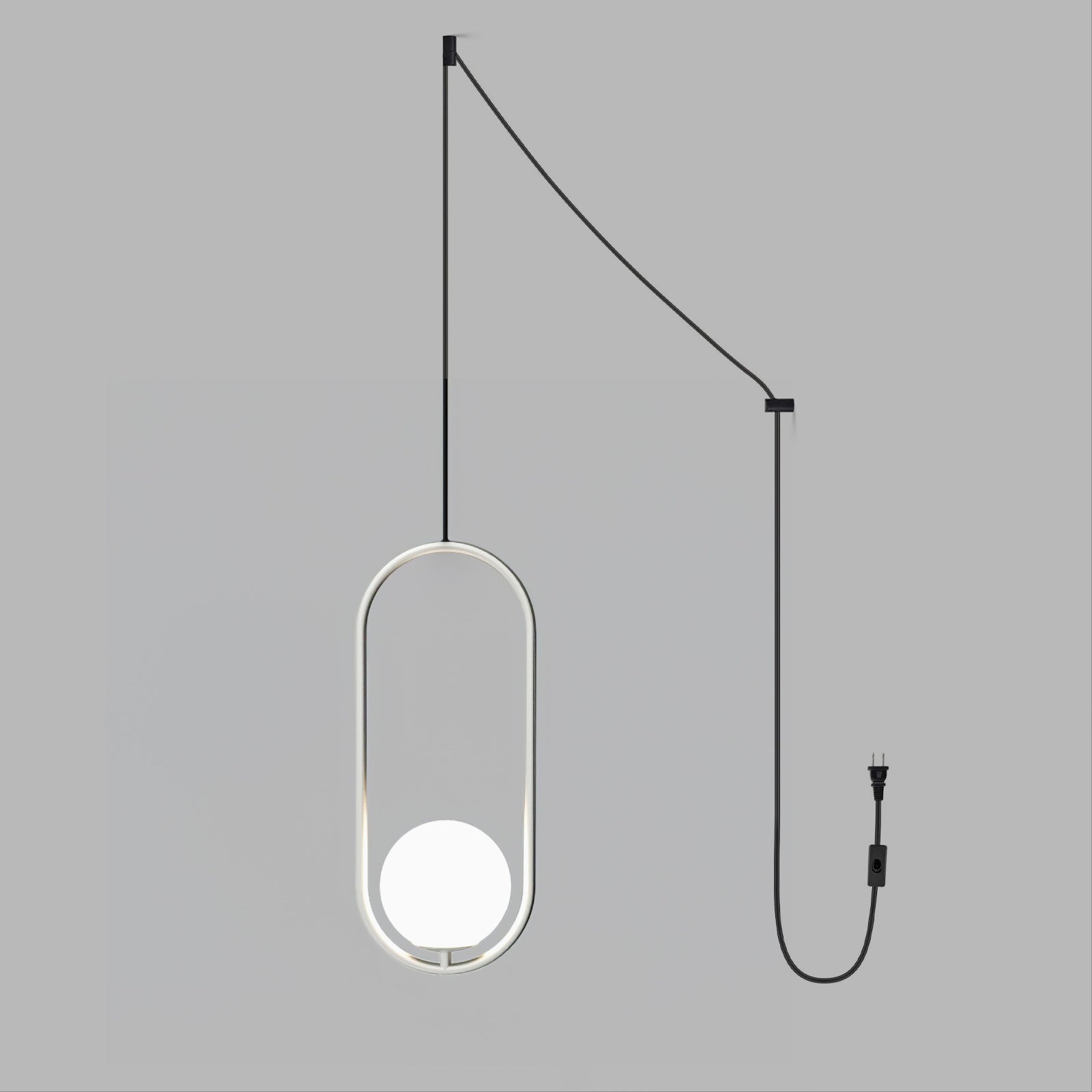 Mila Brass Pendant Swag Light - Blowlighting