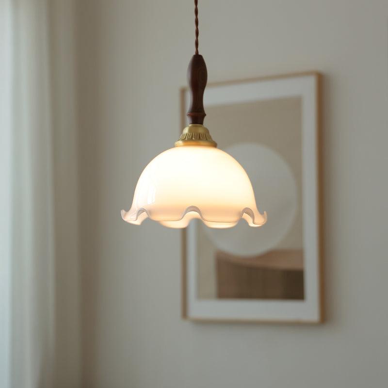 Milky Flower Pendant Light - Blowlighting