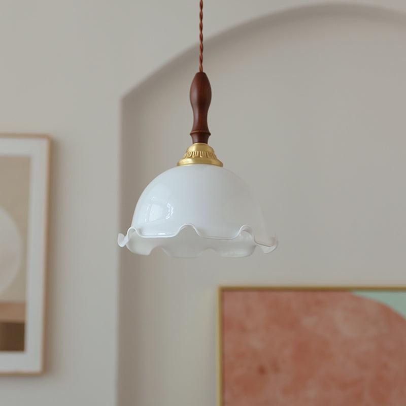 Milky Flower Pendant Light - Blowlighting