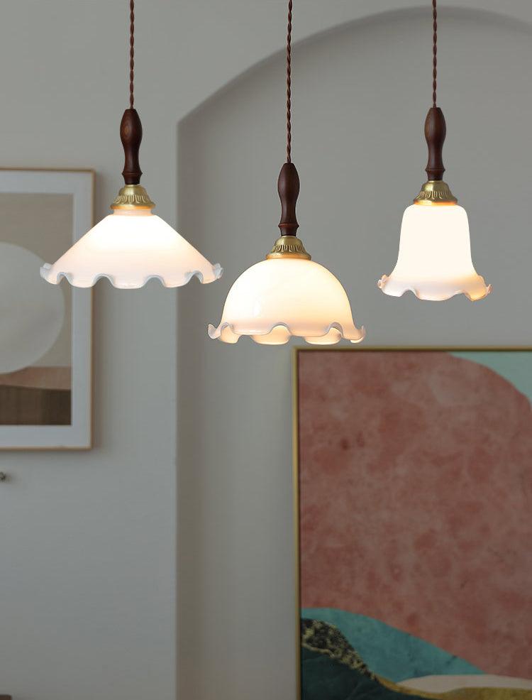 Milky Flower Pendant Light - Blowlighting