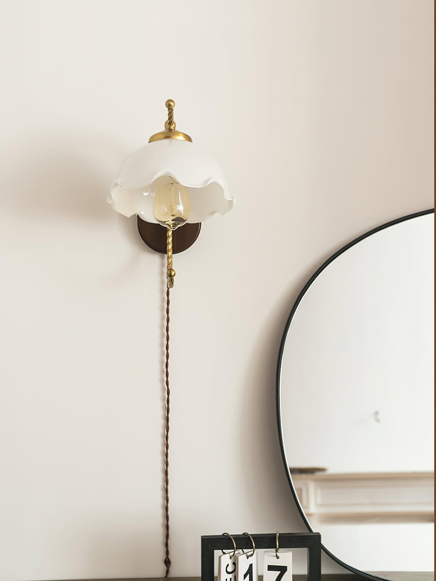 Milky Flower Wall Light - Blowlighting
