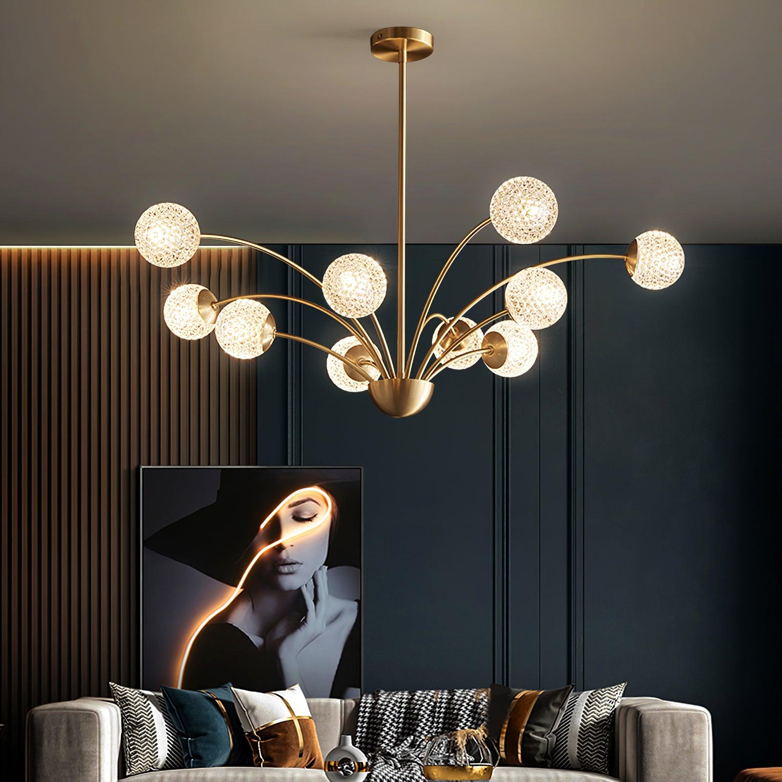 Millender Chandelier - Blowlighting