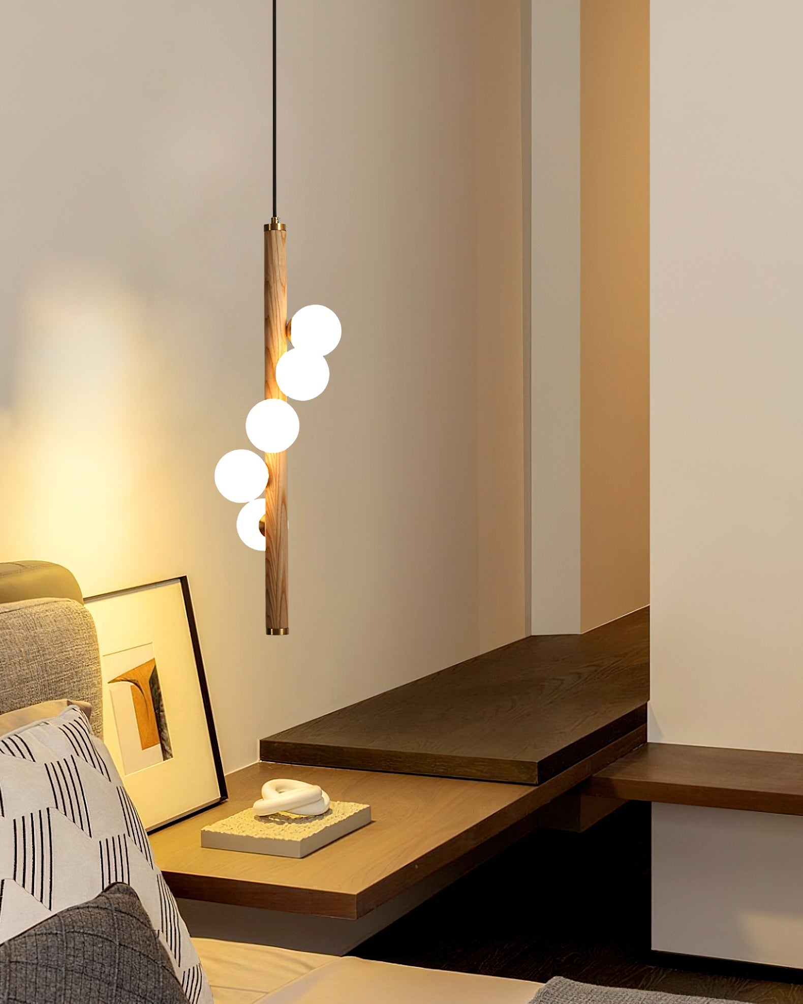 Miller Modern Wood Pendant Light