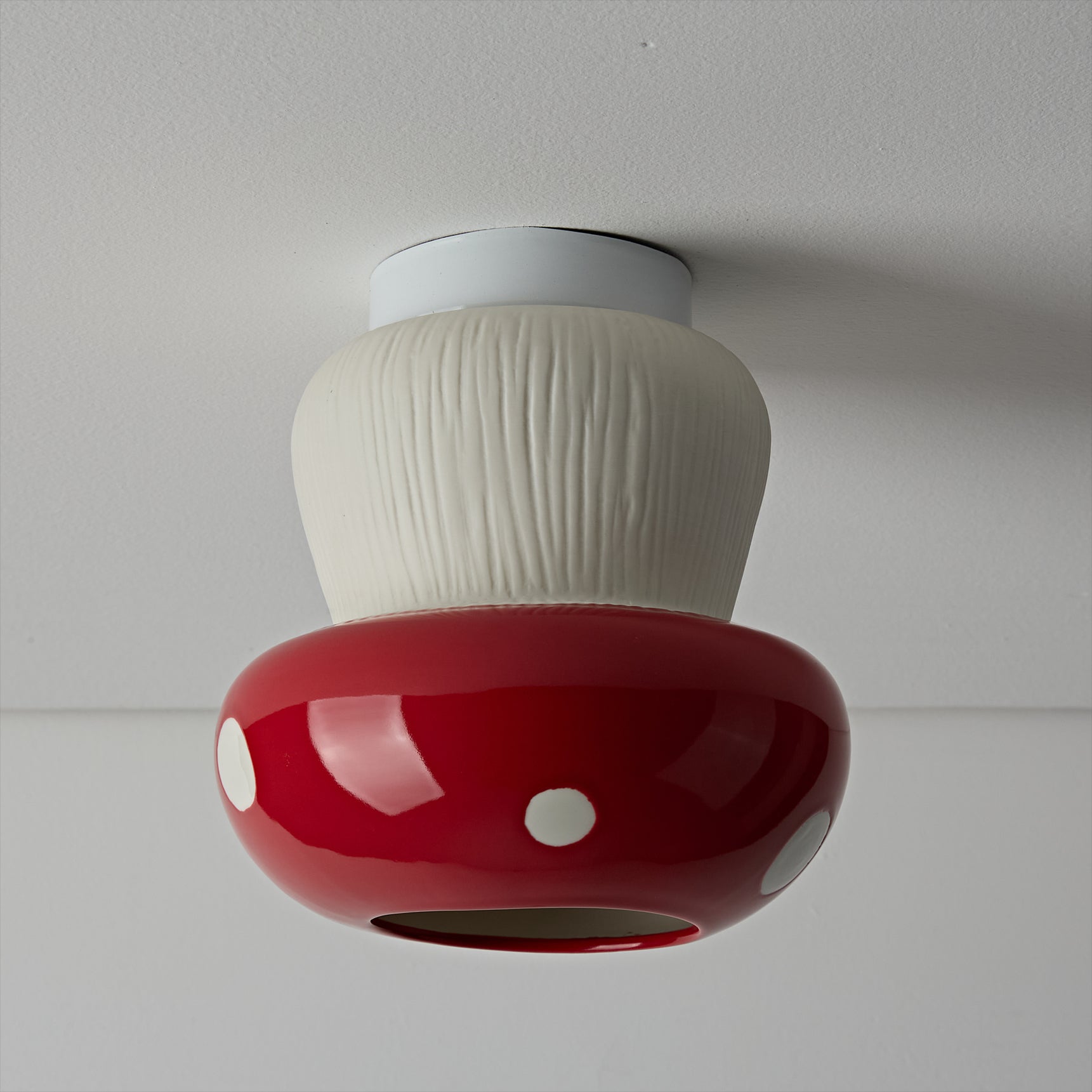 Millie Modern Ceramics Mushroom Ceiling Light