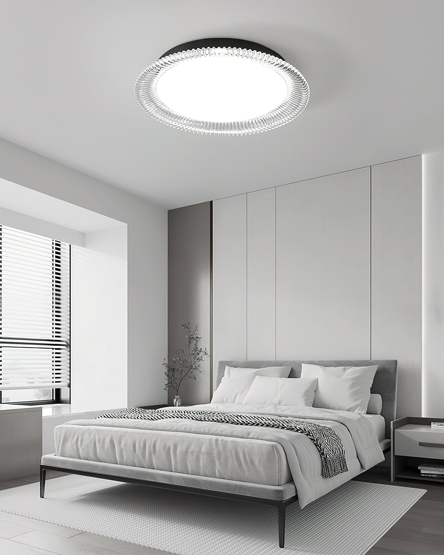 Crystaline Minimalist Aluminum Ceiling Lamp - Blowlighting