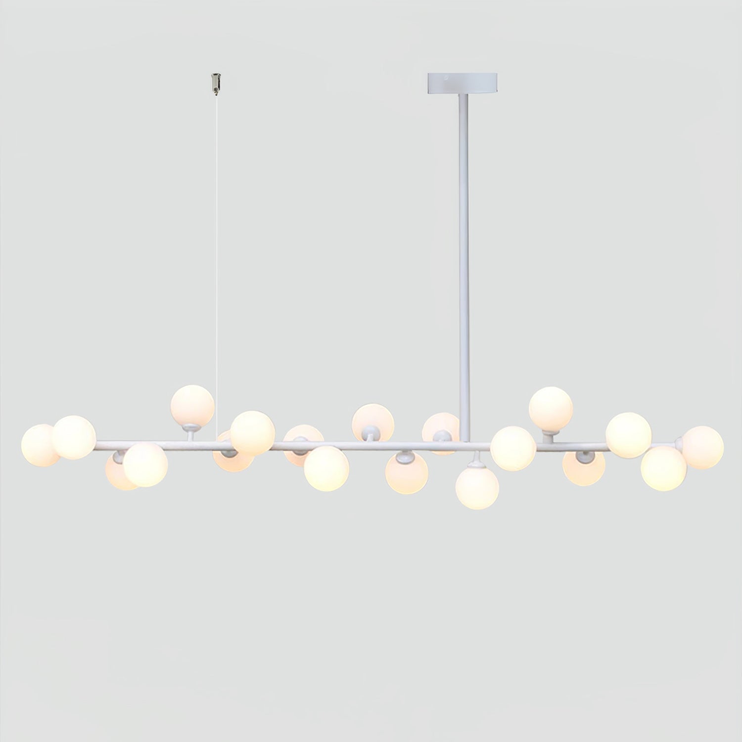 Lumiray Black Linear Globe Pendant Light - Blowlighting