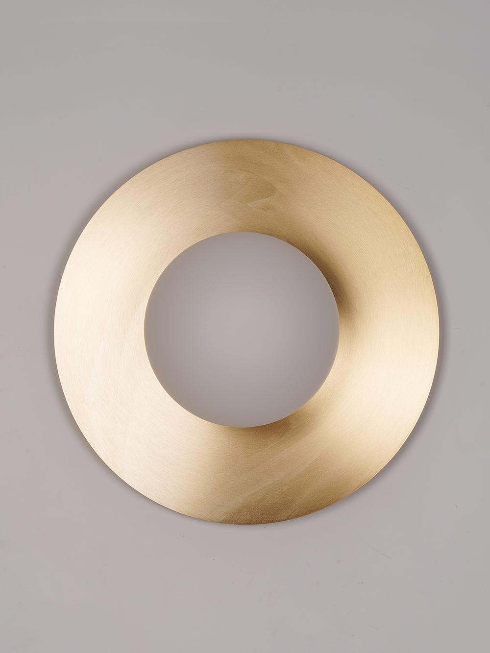 Round Glass Art Wall Lamp - Blowlighting