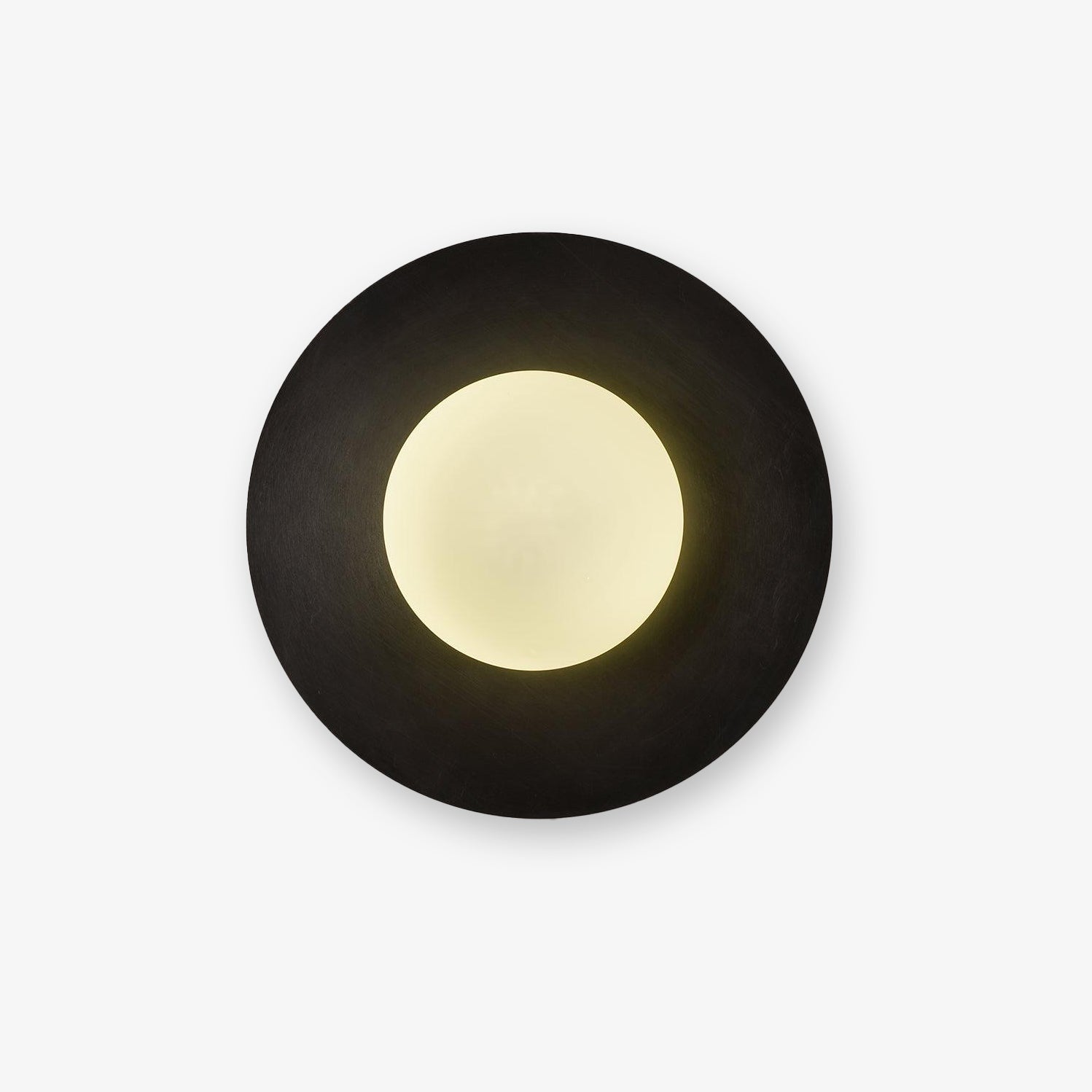 Round Glass Art Wall Lamp - Blowlighting