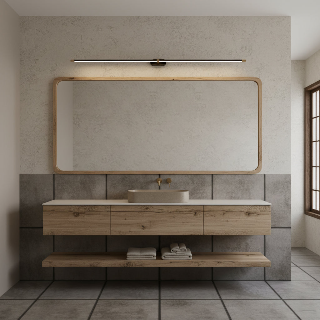 Minimalist Aluminium Scandinavian Linear Rechargeable Wall Light