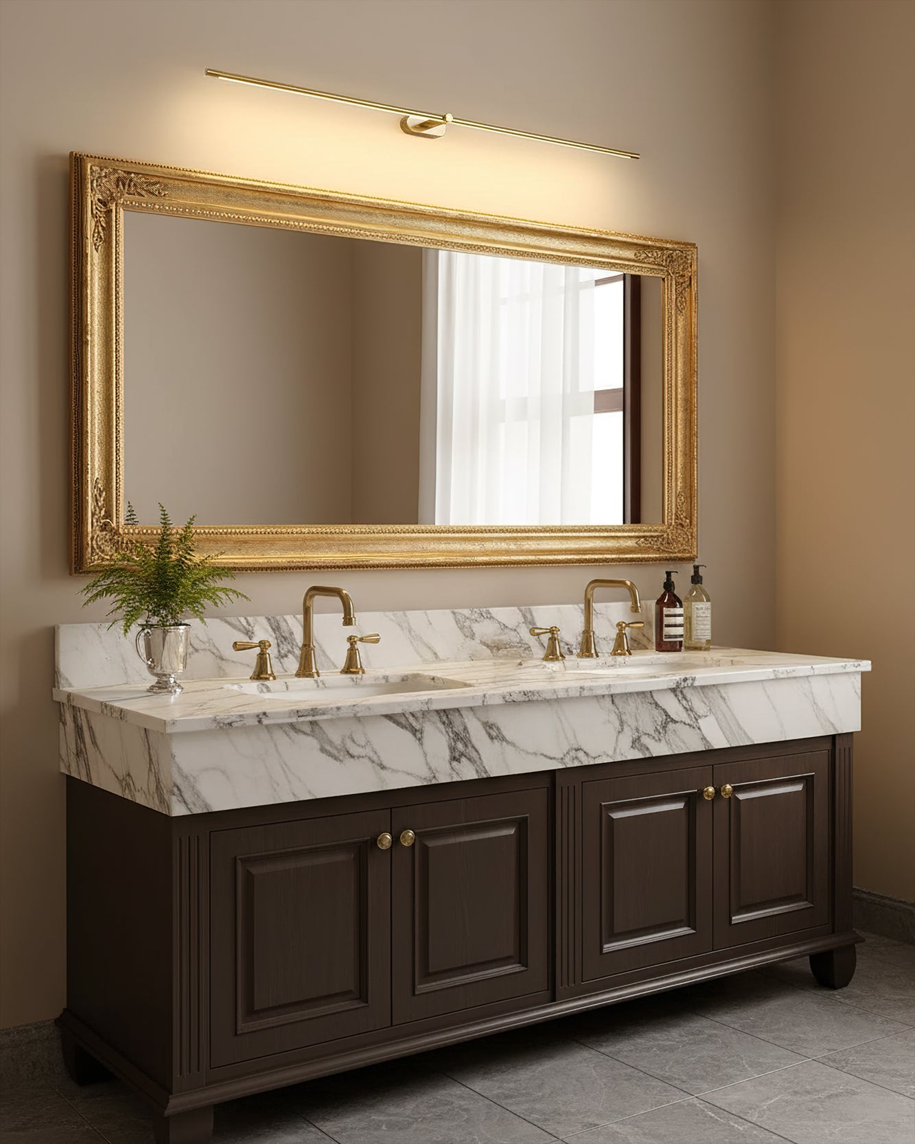 Minimalist Aluminium Scandinavian Linear Rechargeable Wall Light