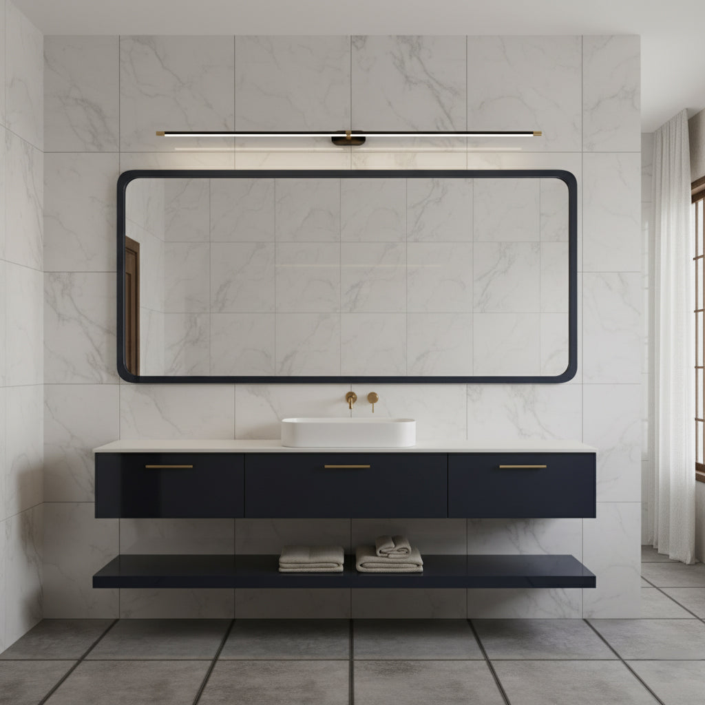 Minimalist Aluminium Scandinavian Linear Rechargeable Wall Light