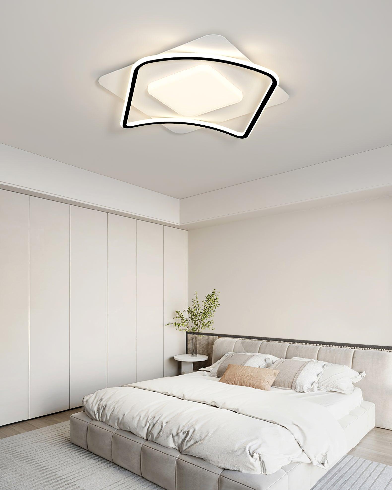 Minimalist Geometry LED Ceiling Light - Blowlighting