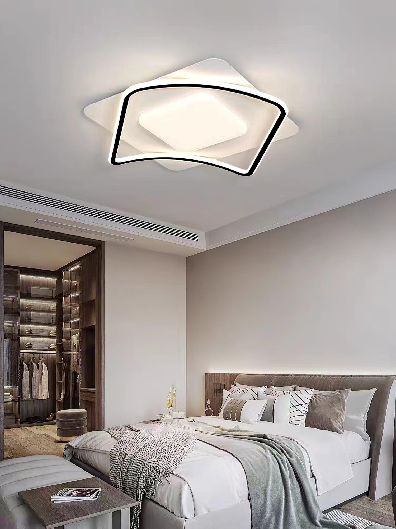 Minimalist Geometry LED Ceiling Light - Blowlighting