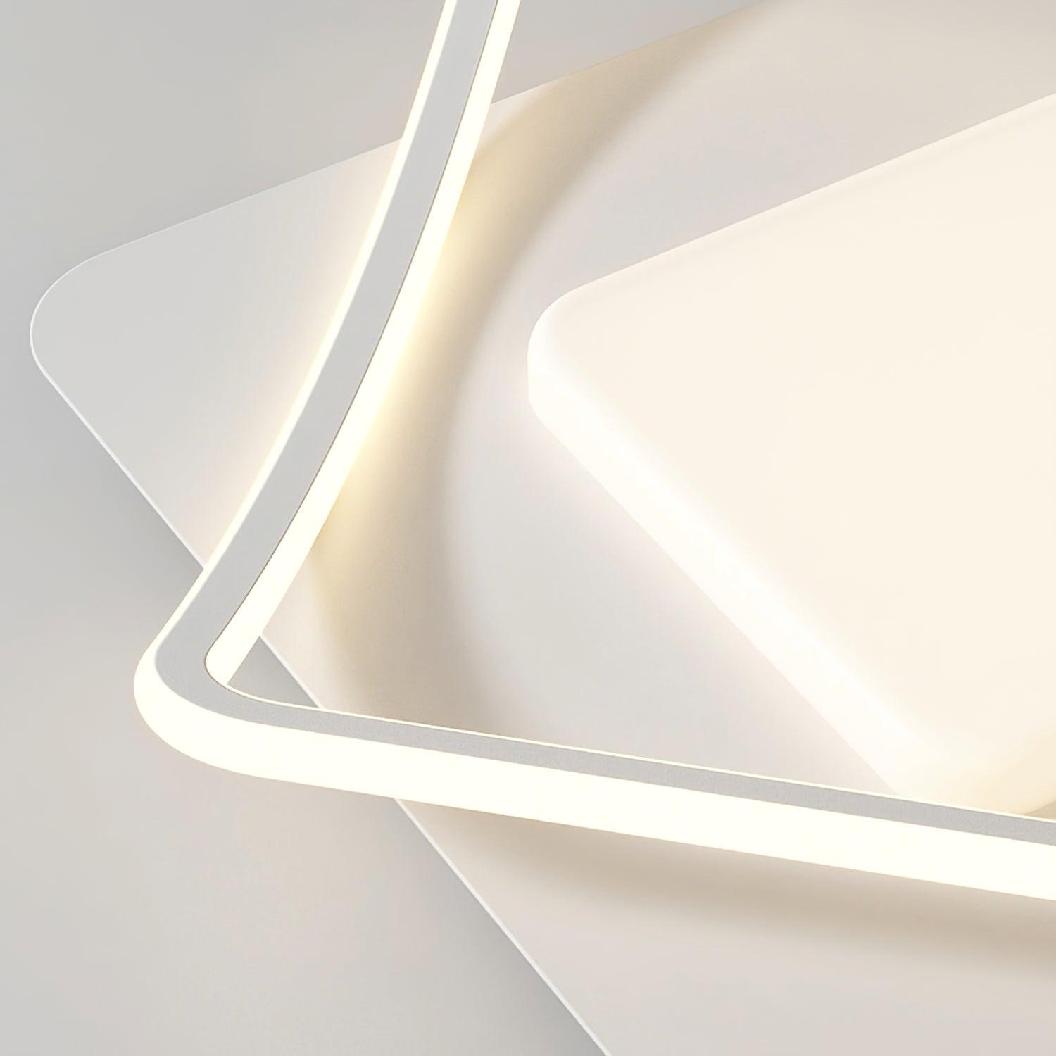 Minimalist Geometry LED Ceiling Light - Blowlighting
