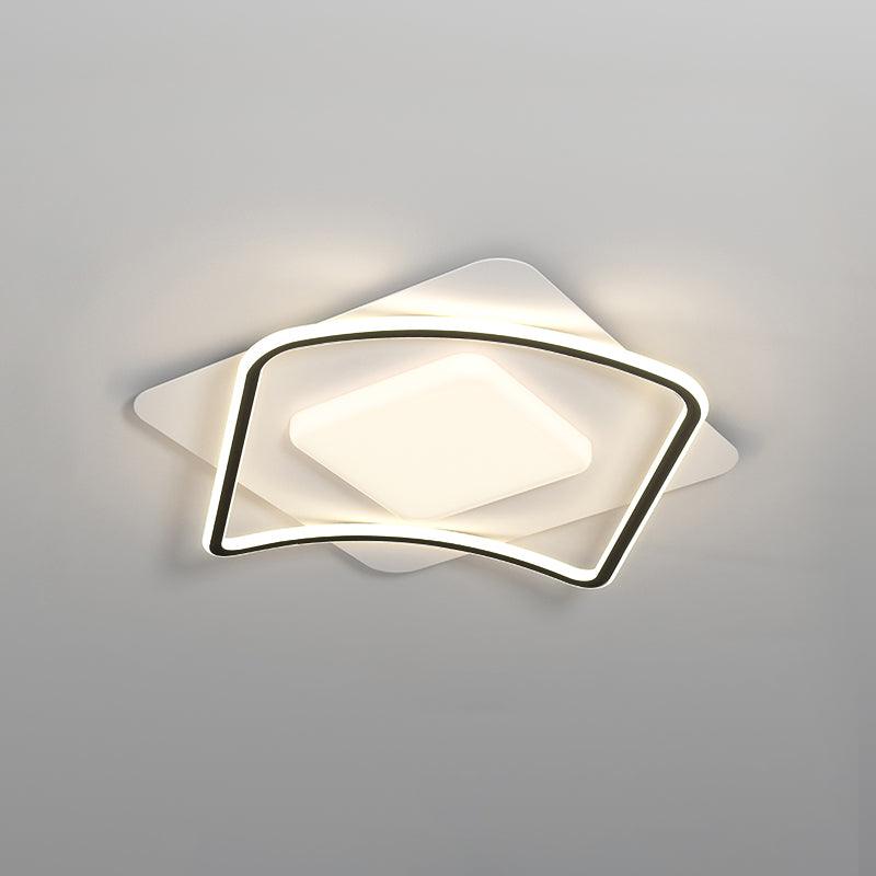 Minimalist Geometry LED Ceiling Light - Blowlighting