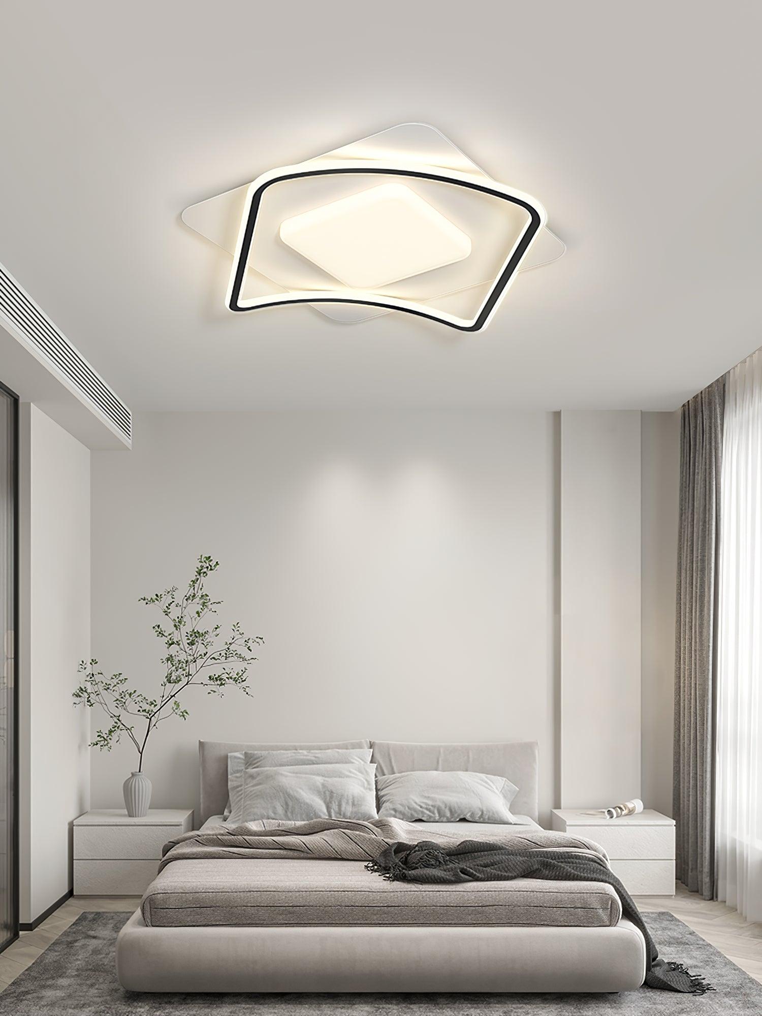 Minimalist Geometry LED Ceiling Light - Blowlighting