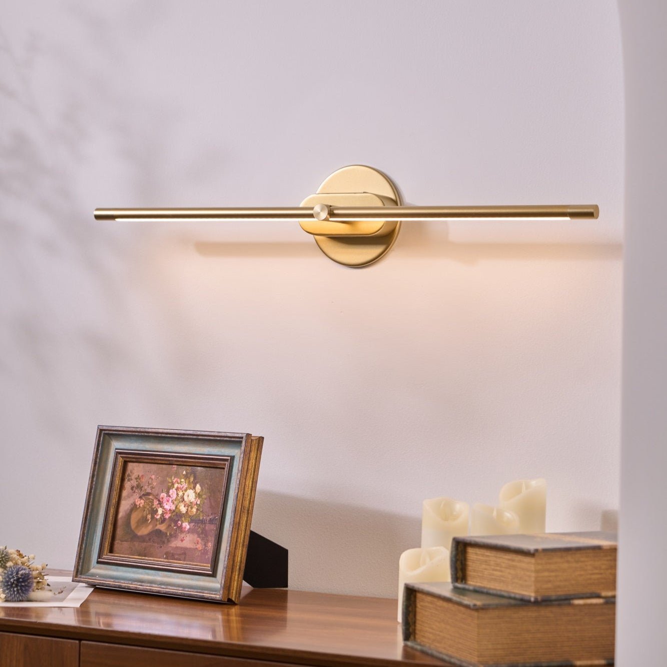 Minimalist Linear Rechargeable Wall Lamp - Blowlighting