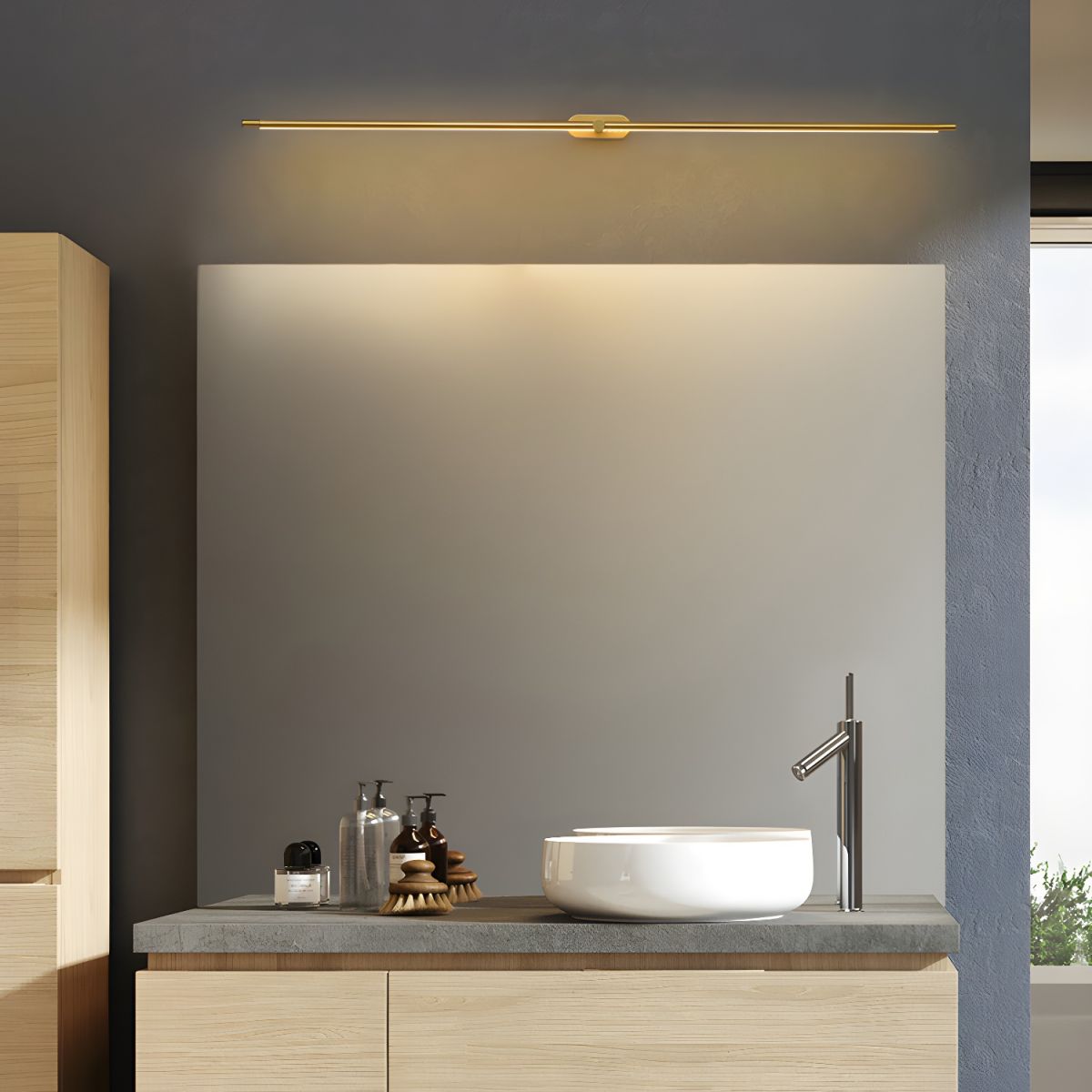 Minimalist Linear Rechargeable Wall Lamp - Blowlighting