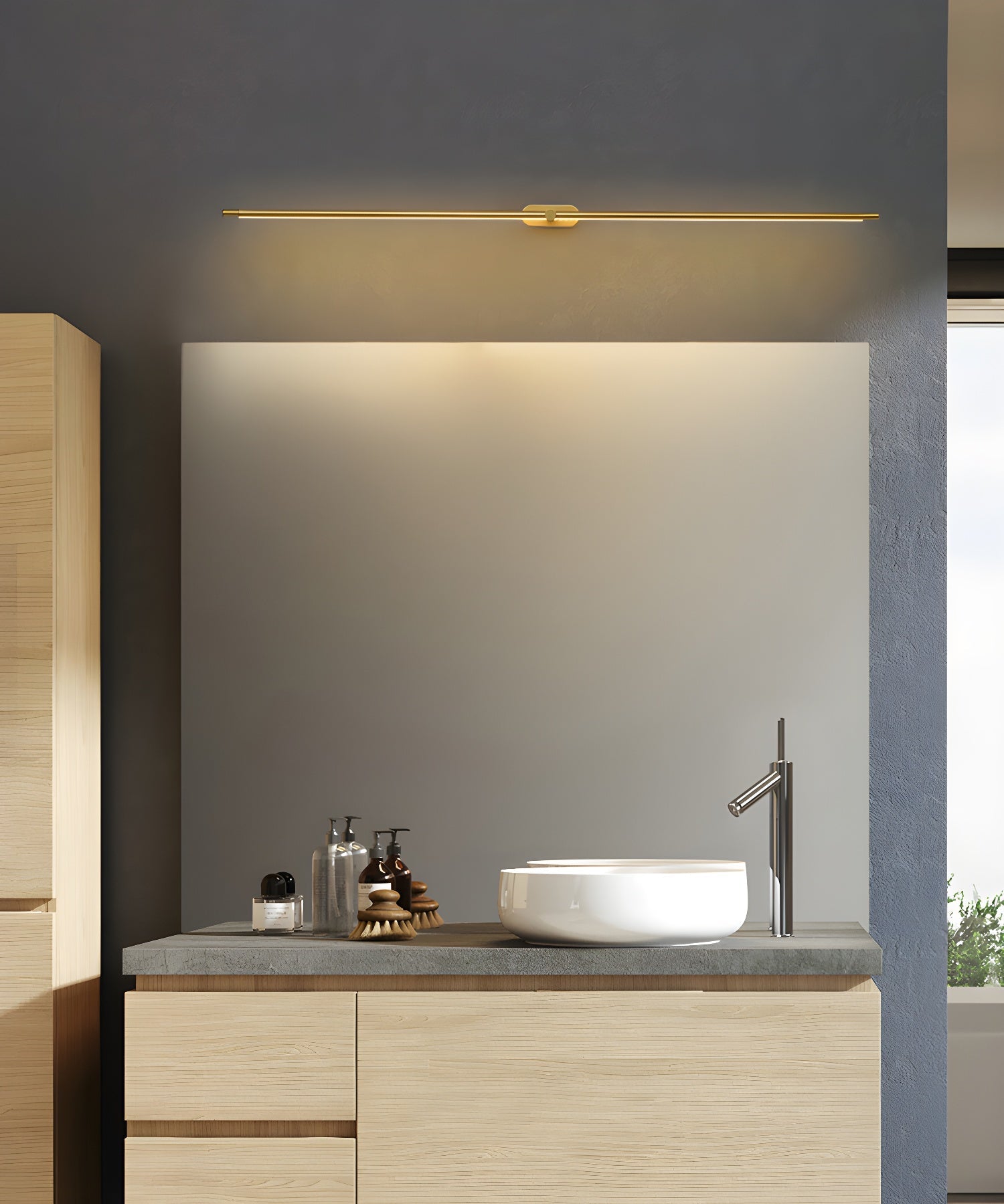 Minimalist Linear Rechargeable Wall Lamp - Blowlighting