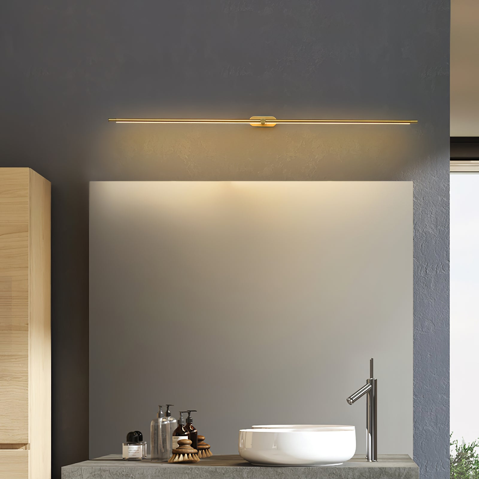 Minimalist Linear Rechargeable Wall Lamp - Blowlighting