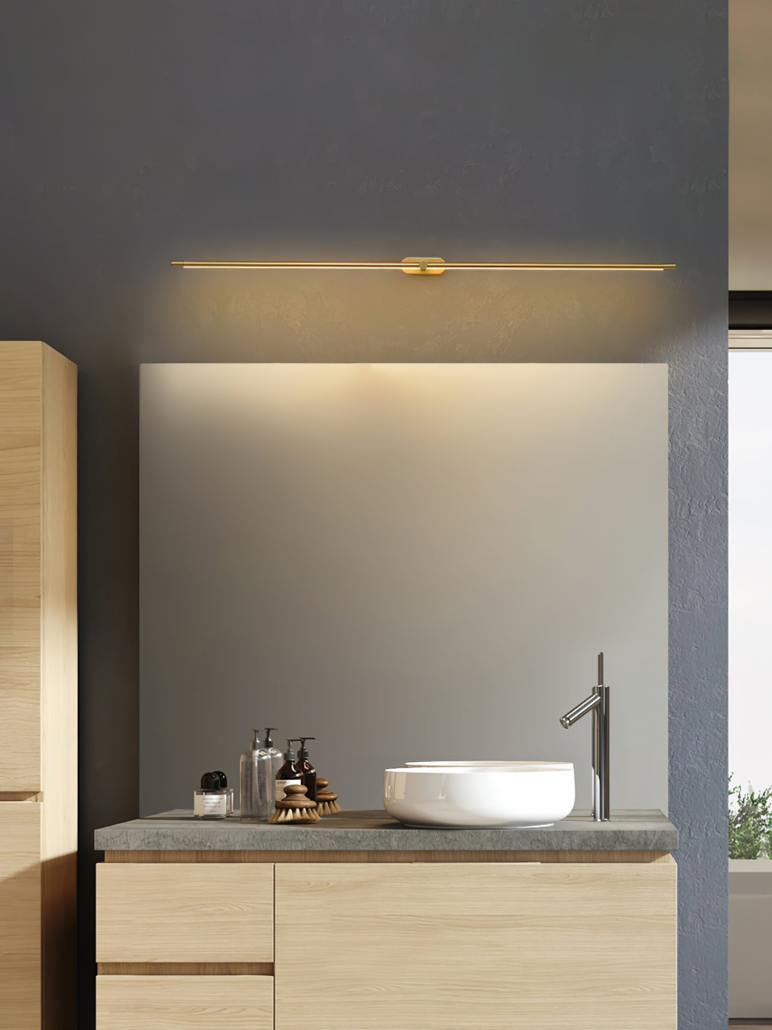 Minimalist Linear Rechargeable Wall Lamp - Blowlighting