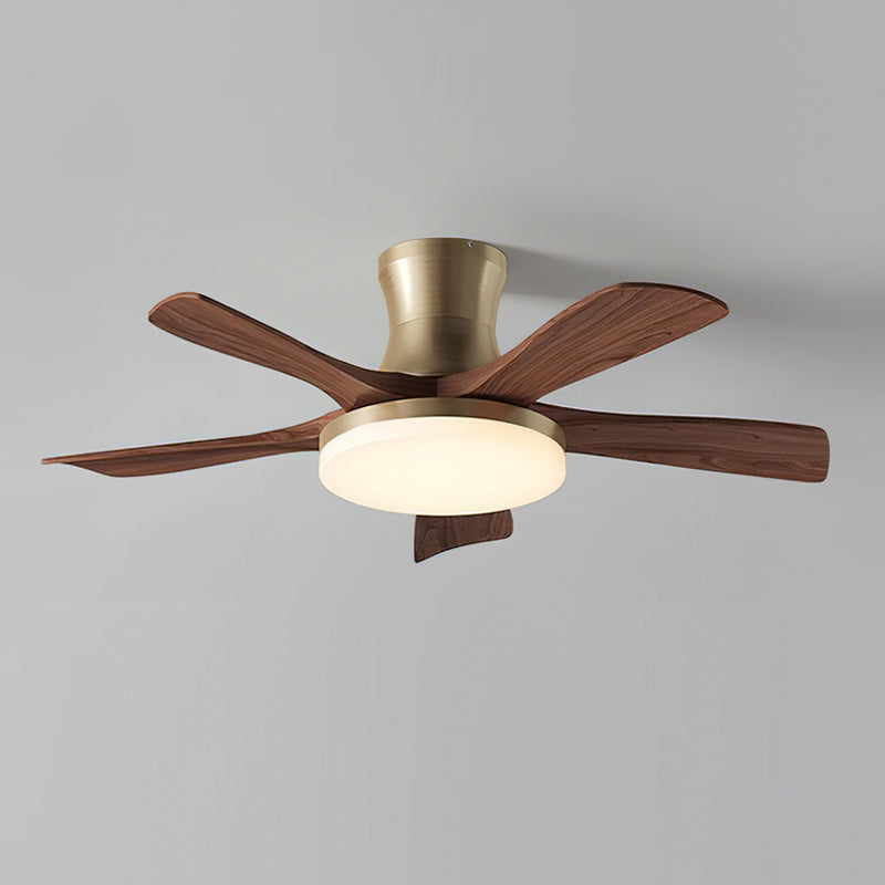 Minka Minimalist ABS Ceiling Fan Light