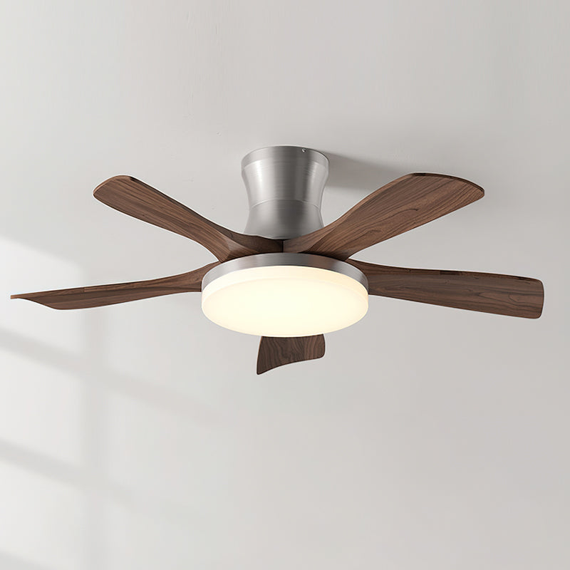 Minka Minimalist ABS Ceiling Fan Light