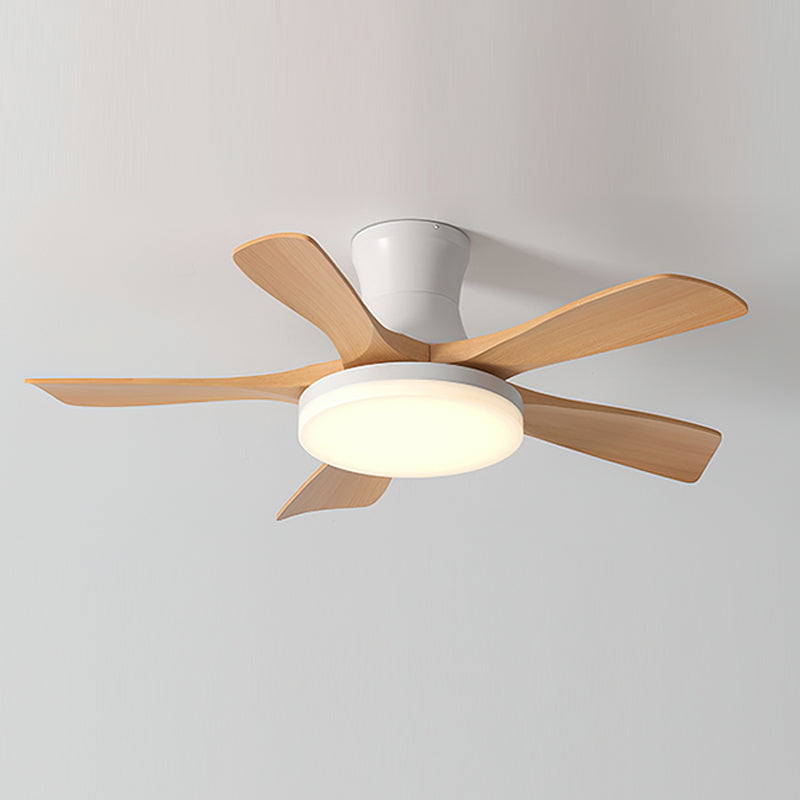 Minka Minimalist ABS Ceiling Fan Light