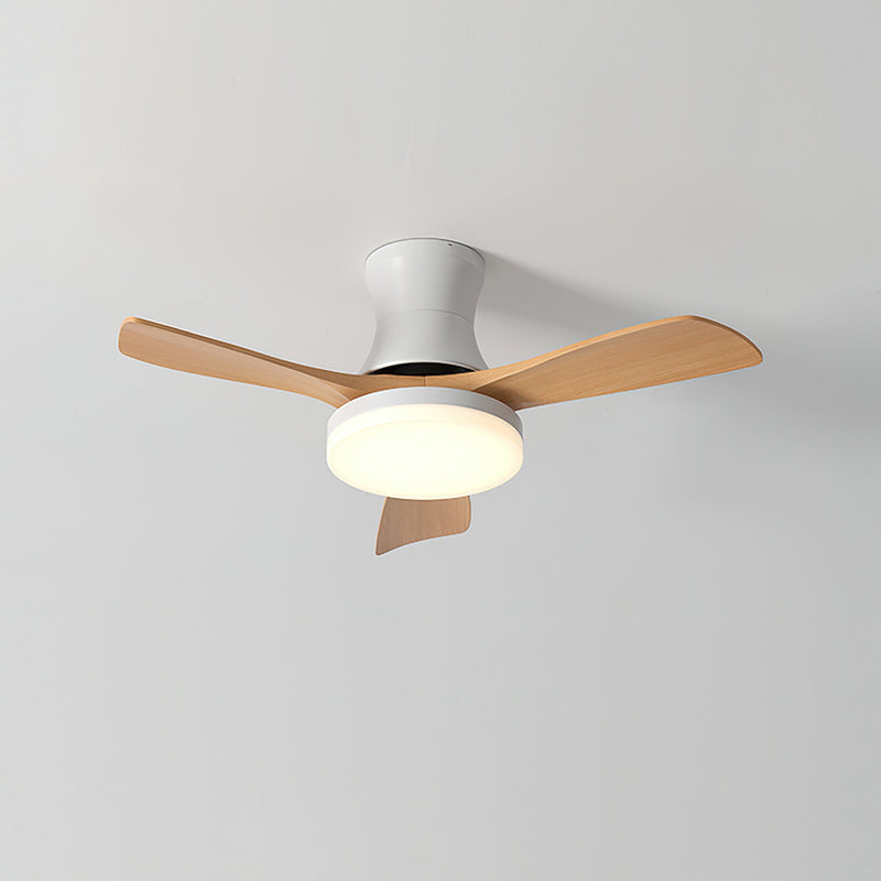 Minka Minimalist ABS Ceiling Fan Light