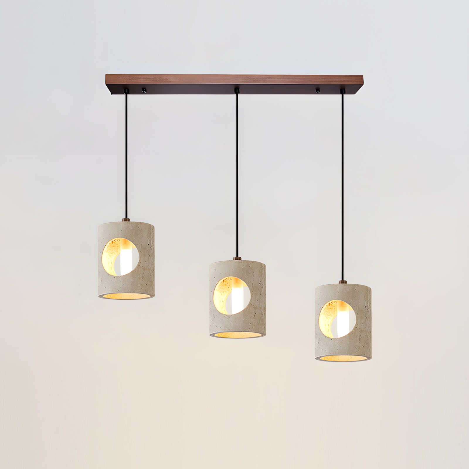 Mintra Scandinavian Travertine Pendant Light