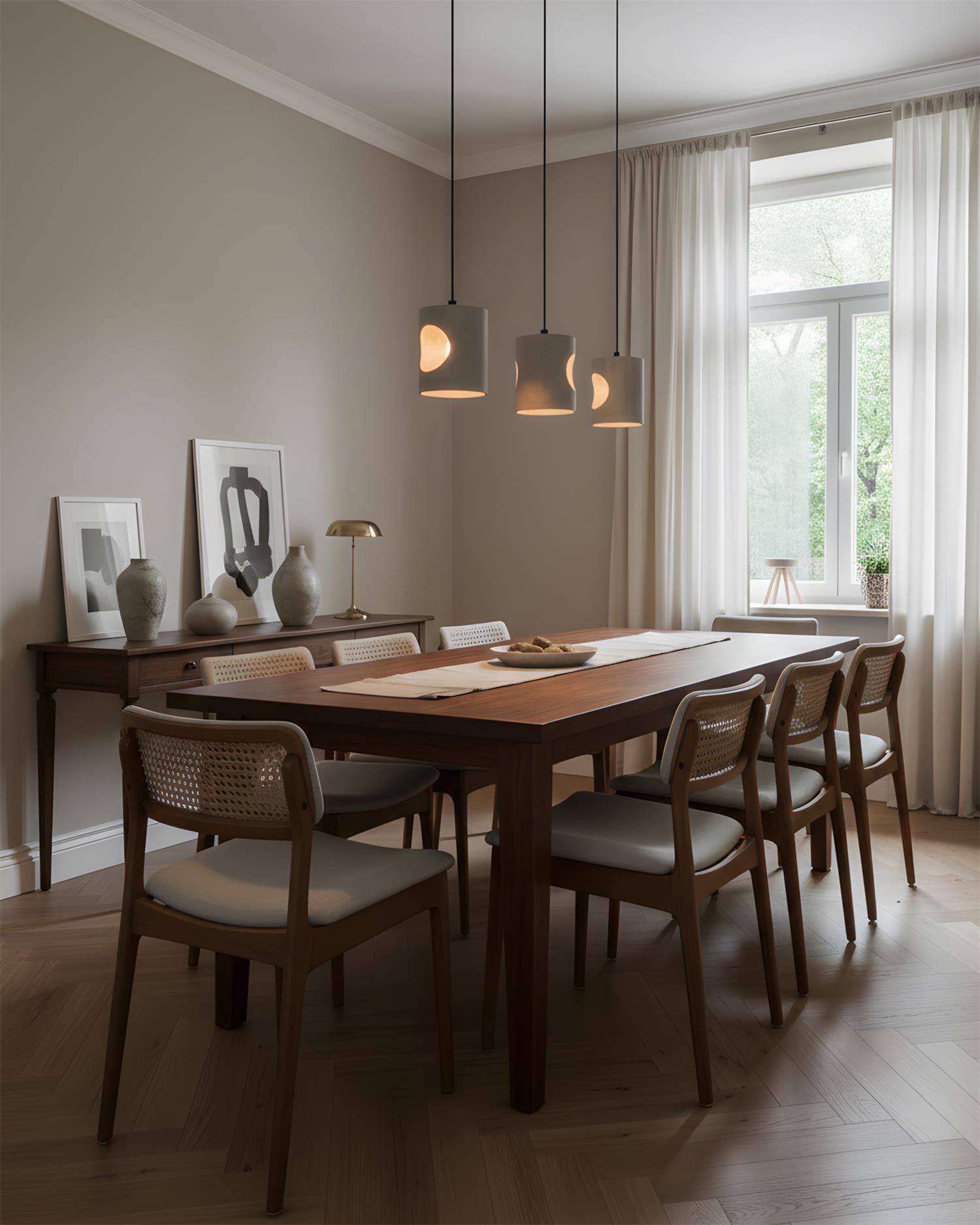 Mintra Scandinavian Travertine Pendant Light