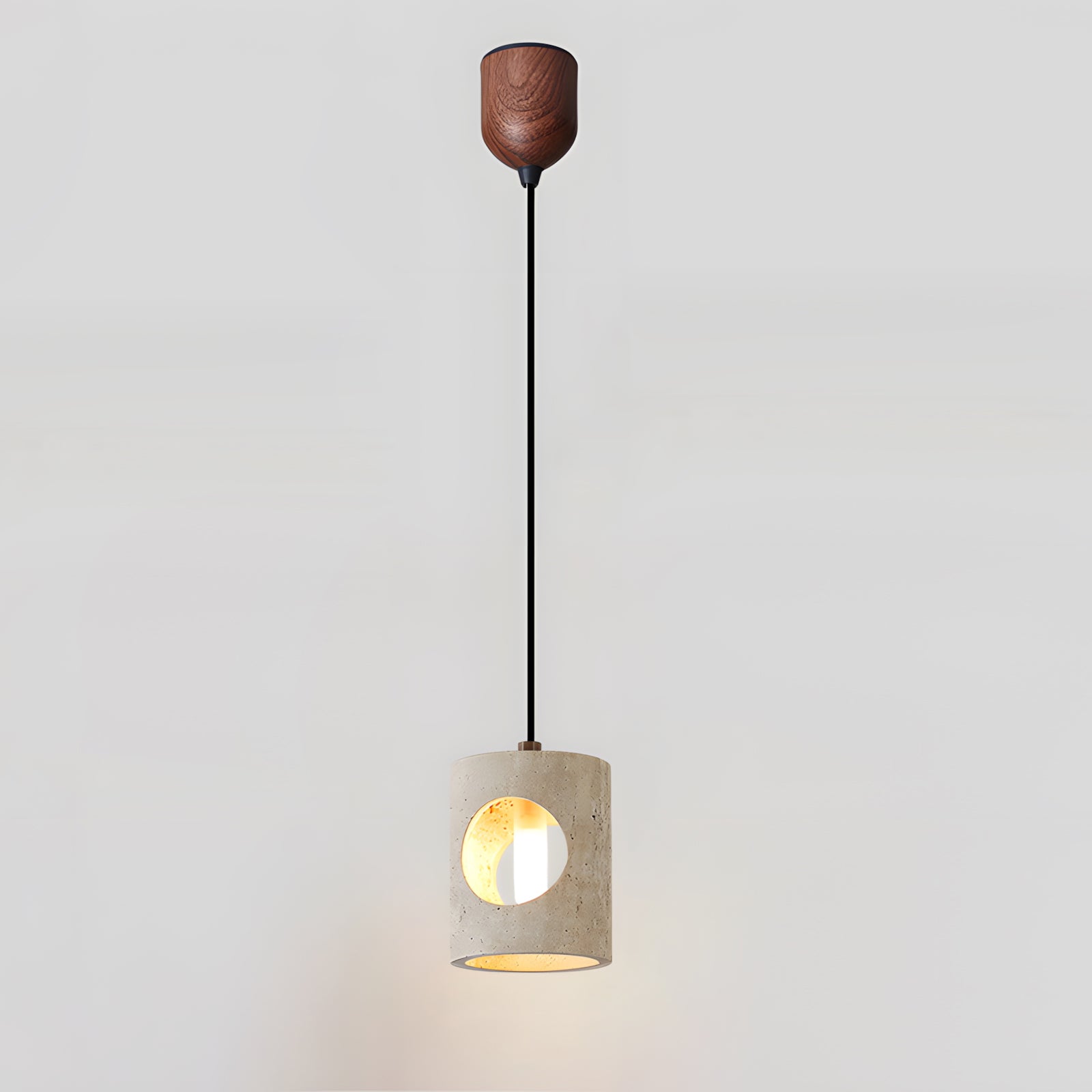 Mintra Scandinavian Travertine Pendant Light
