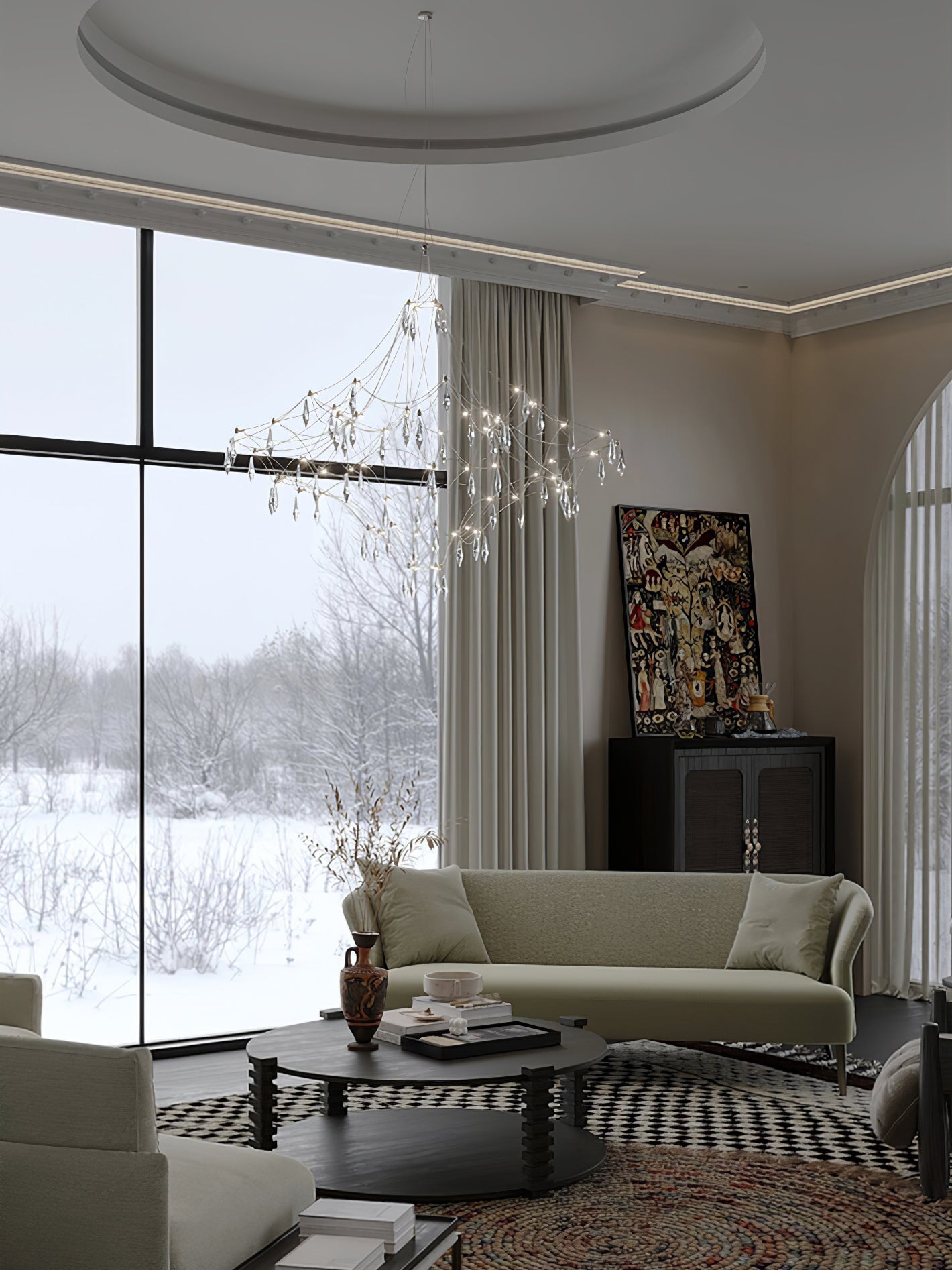 Mira Chandeliers - Blowlighting