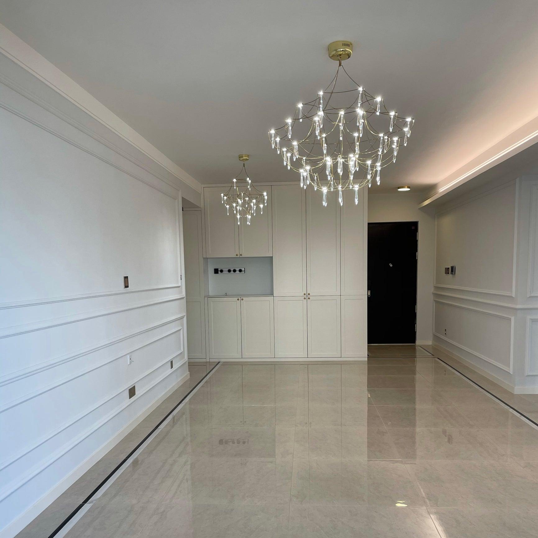 Mira Chandeliers - Blowlighting