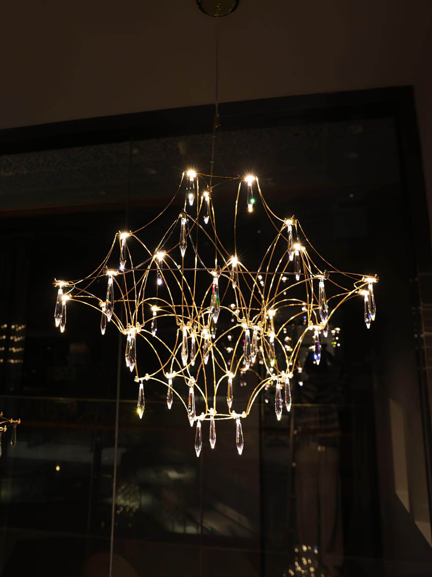 Mira Chandeliers - Blowlighting