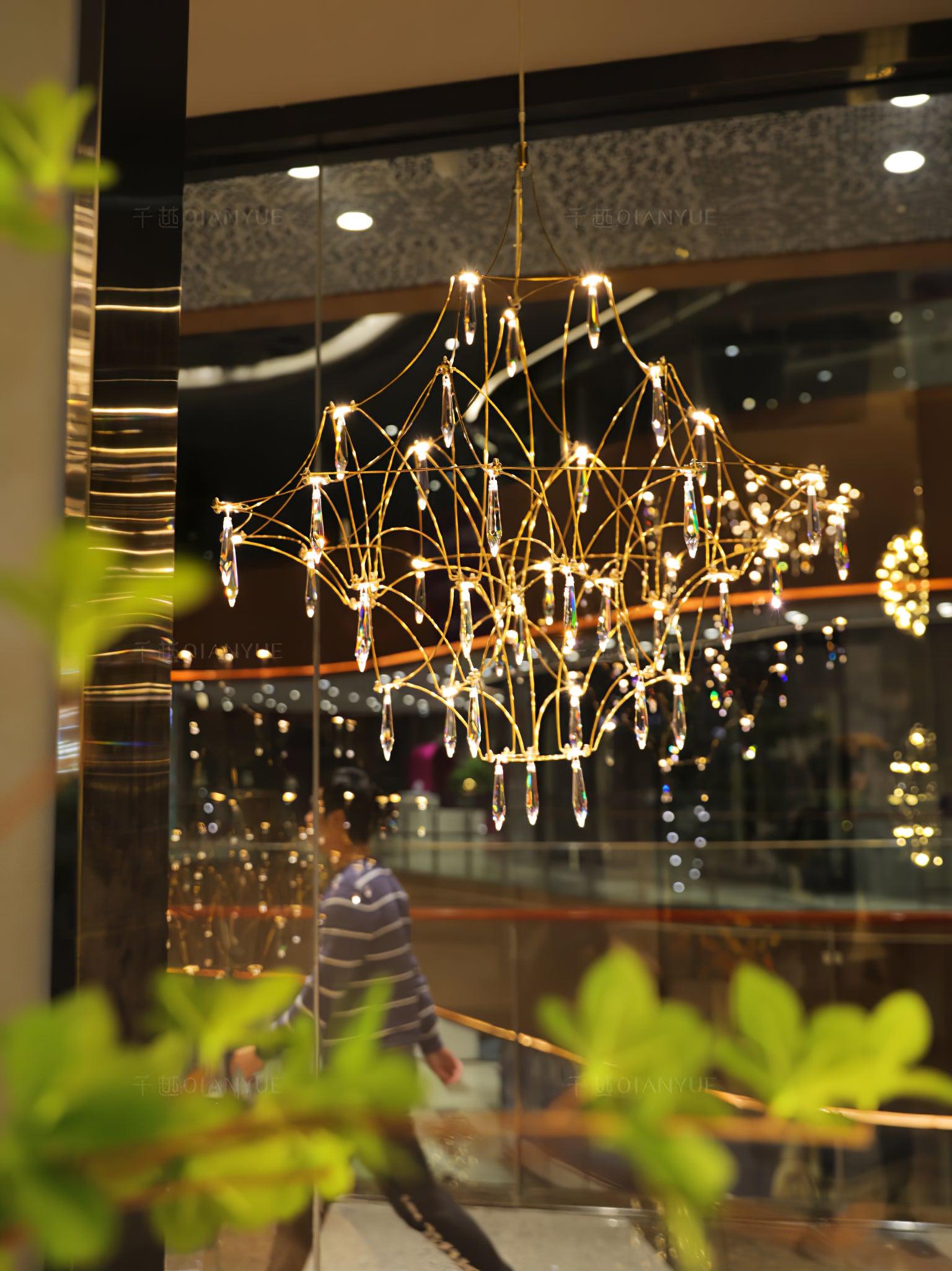 Mira Chandeliers - Blowlighting