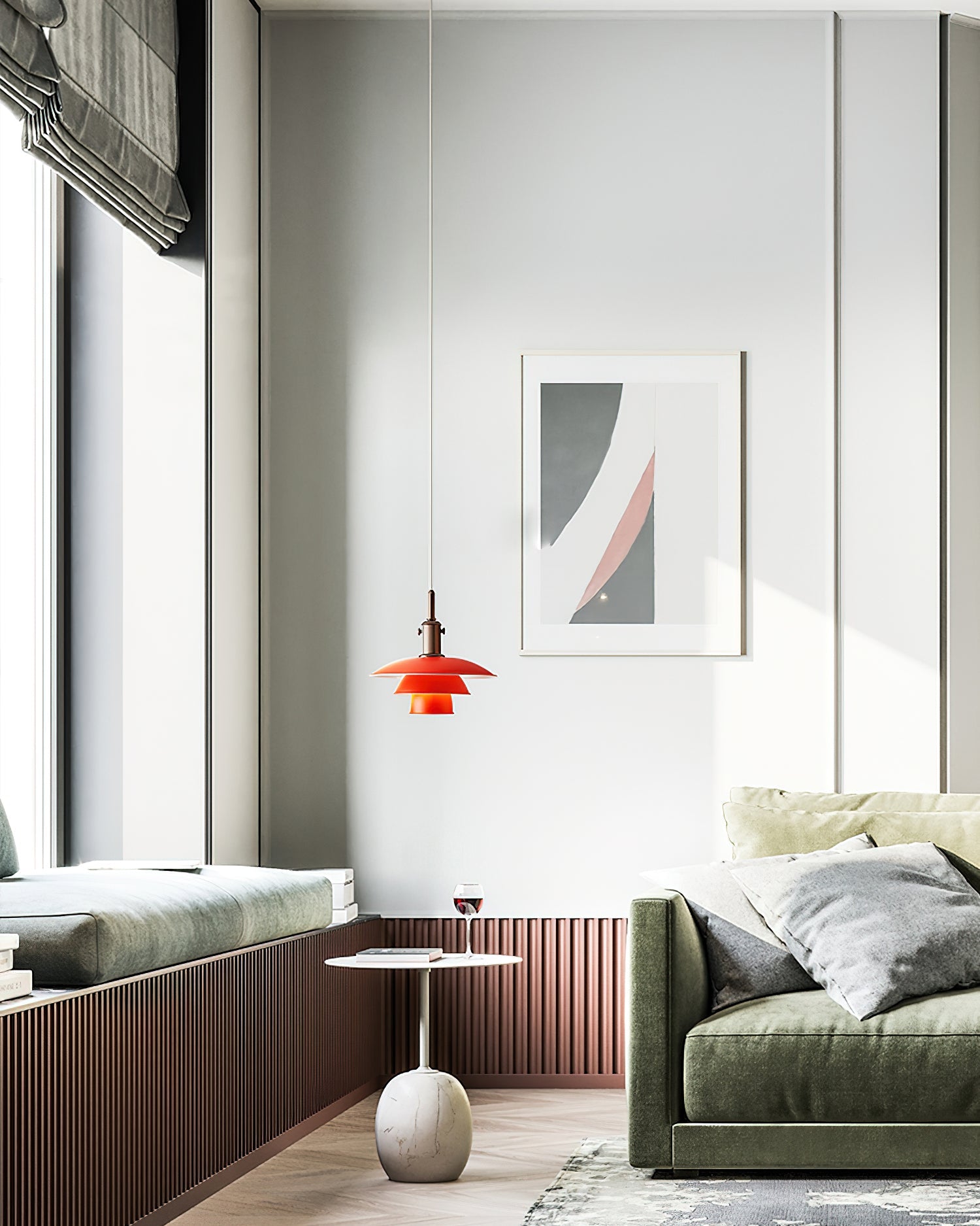 Vultex Aluminum Layer Pendant Lamp