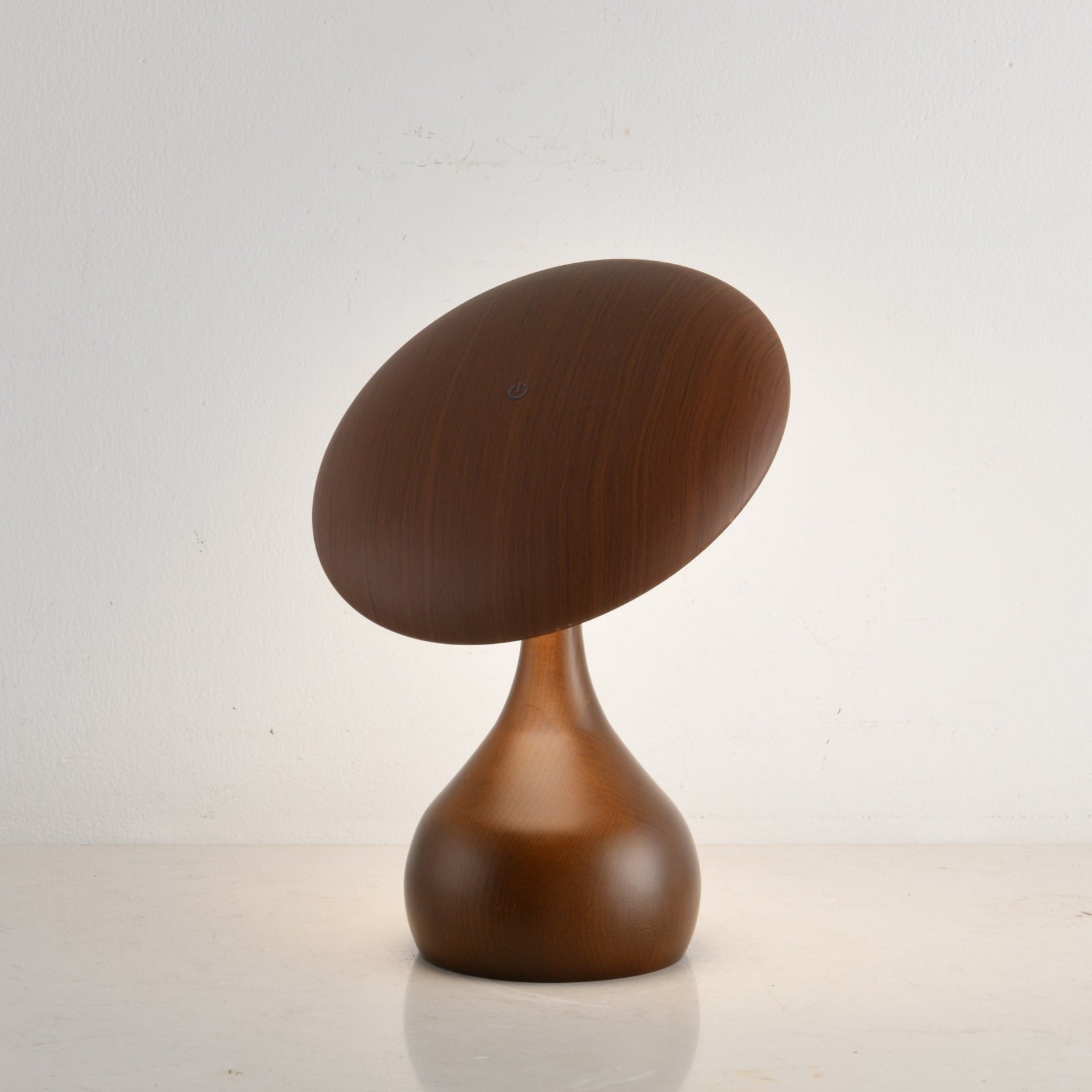 Orbis Vintage Wood Table Lamp - Blowlighting