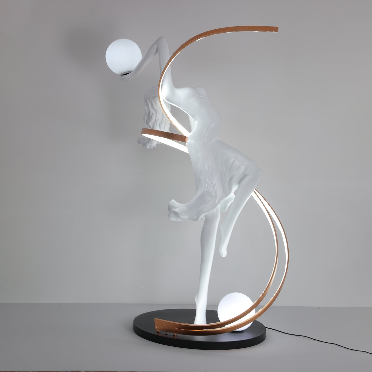 Misha Goddess Statue Floor Lamp - Blowlighting