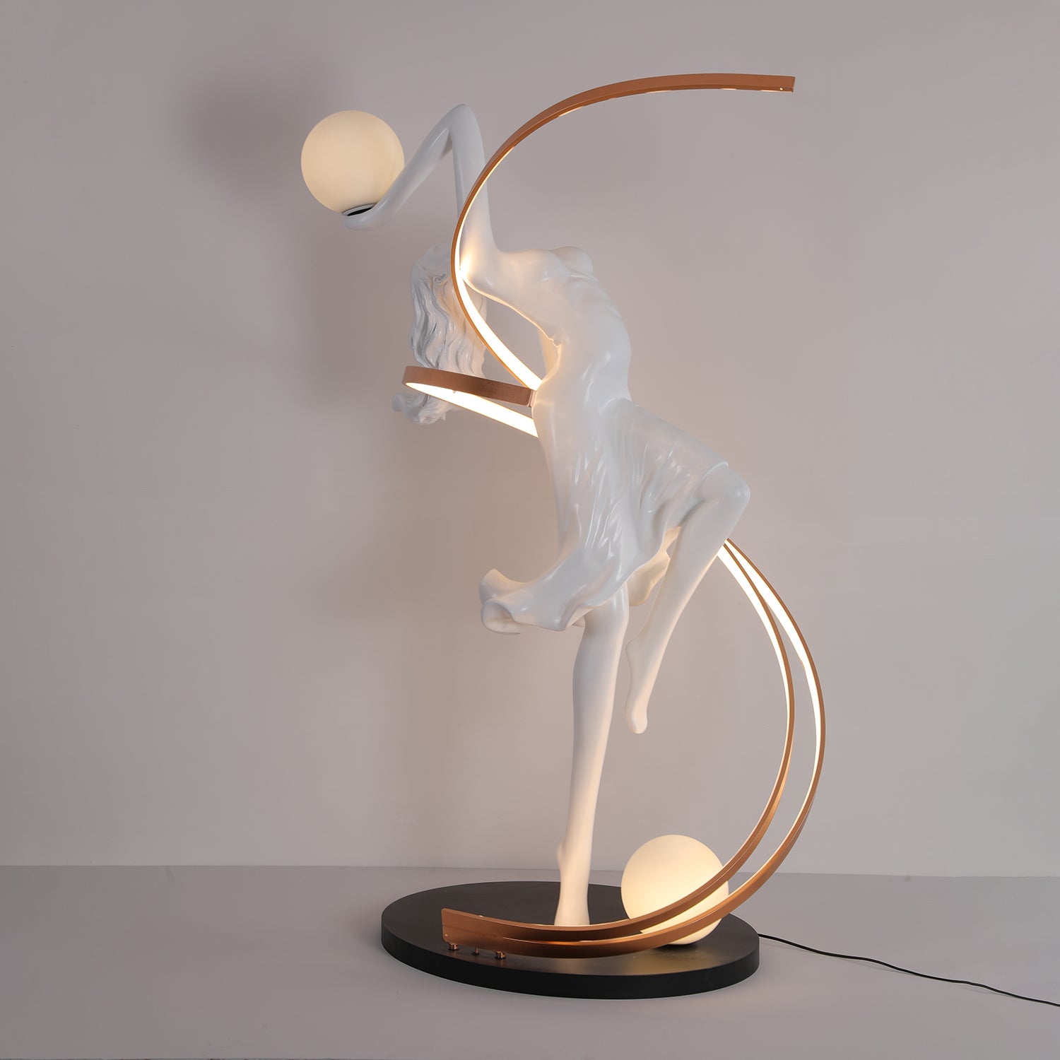 Misha Goddess Statue Floor Lamp - Blowlighting