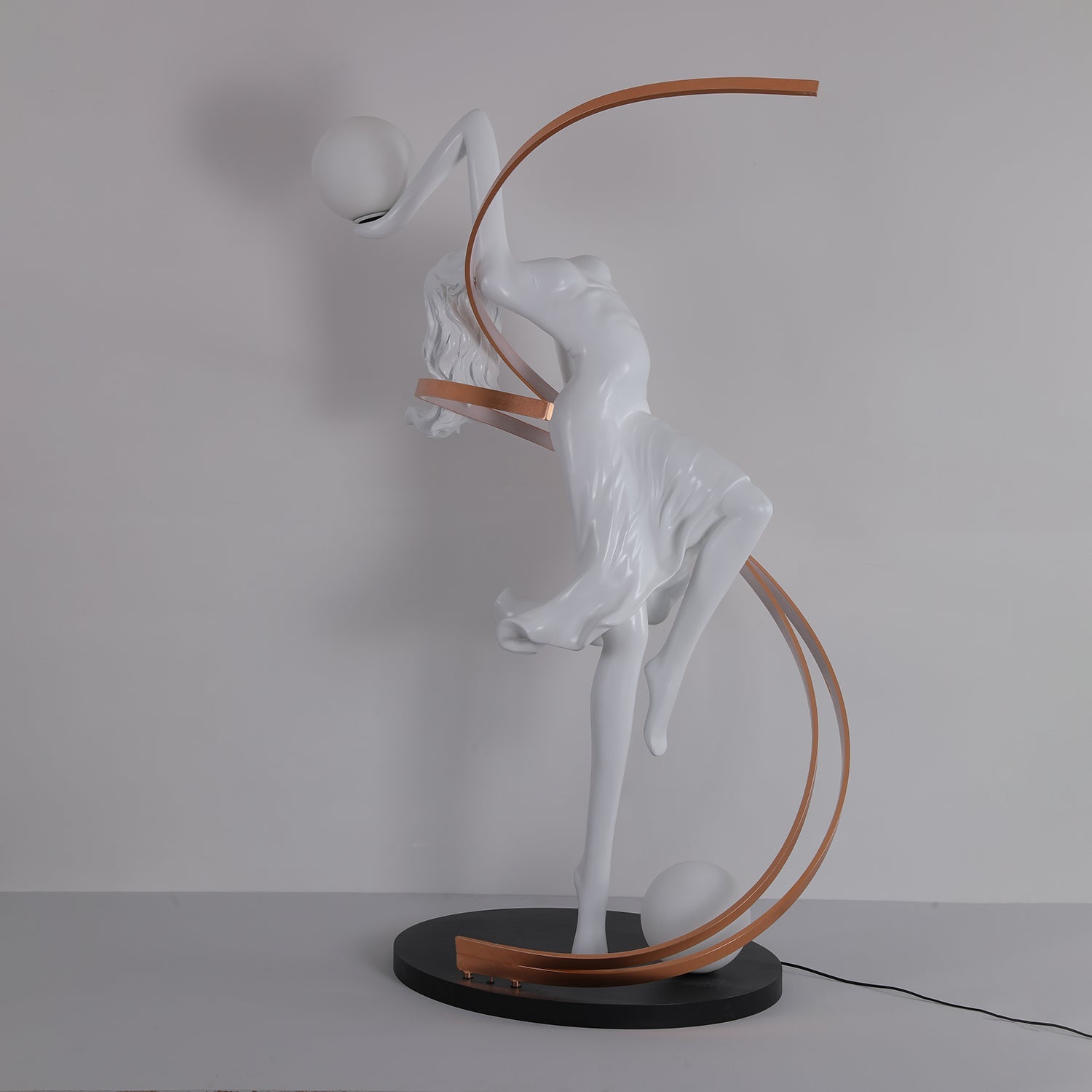 Misha Goddess Statue Floor Lamp - Blowlighting