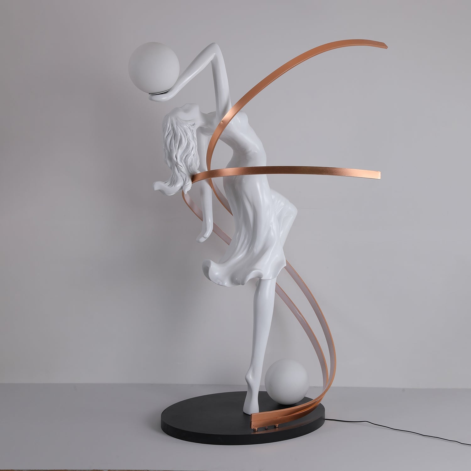 Misha Goddess Statue Floor Lamp - Blowlighting