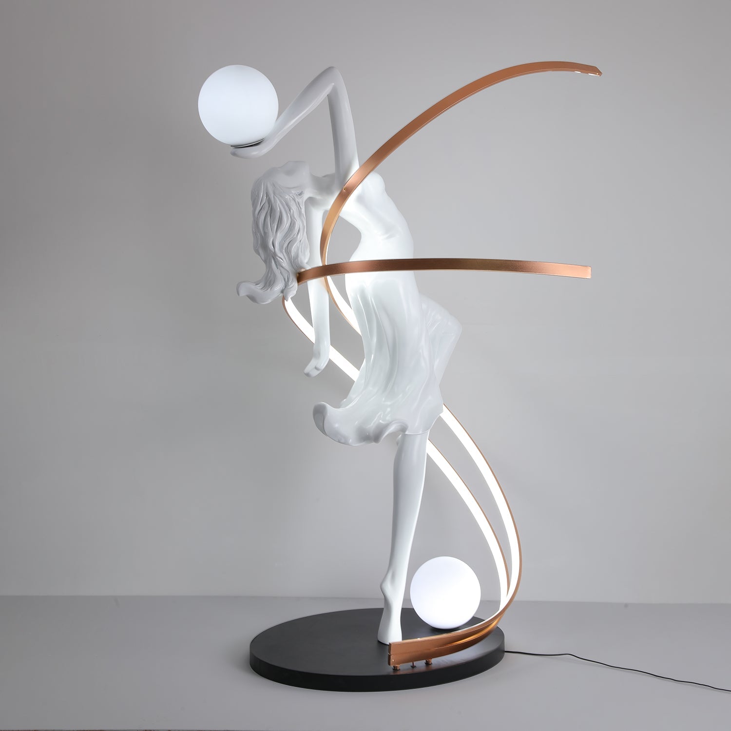 Misha Goddess Statue Floor Lamp - Blowlighting