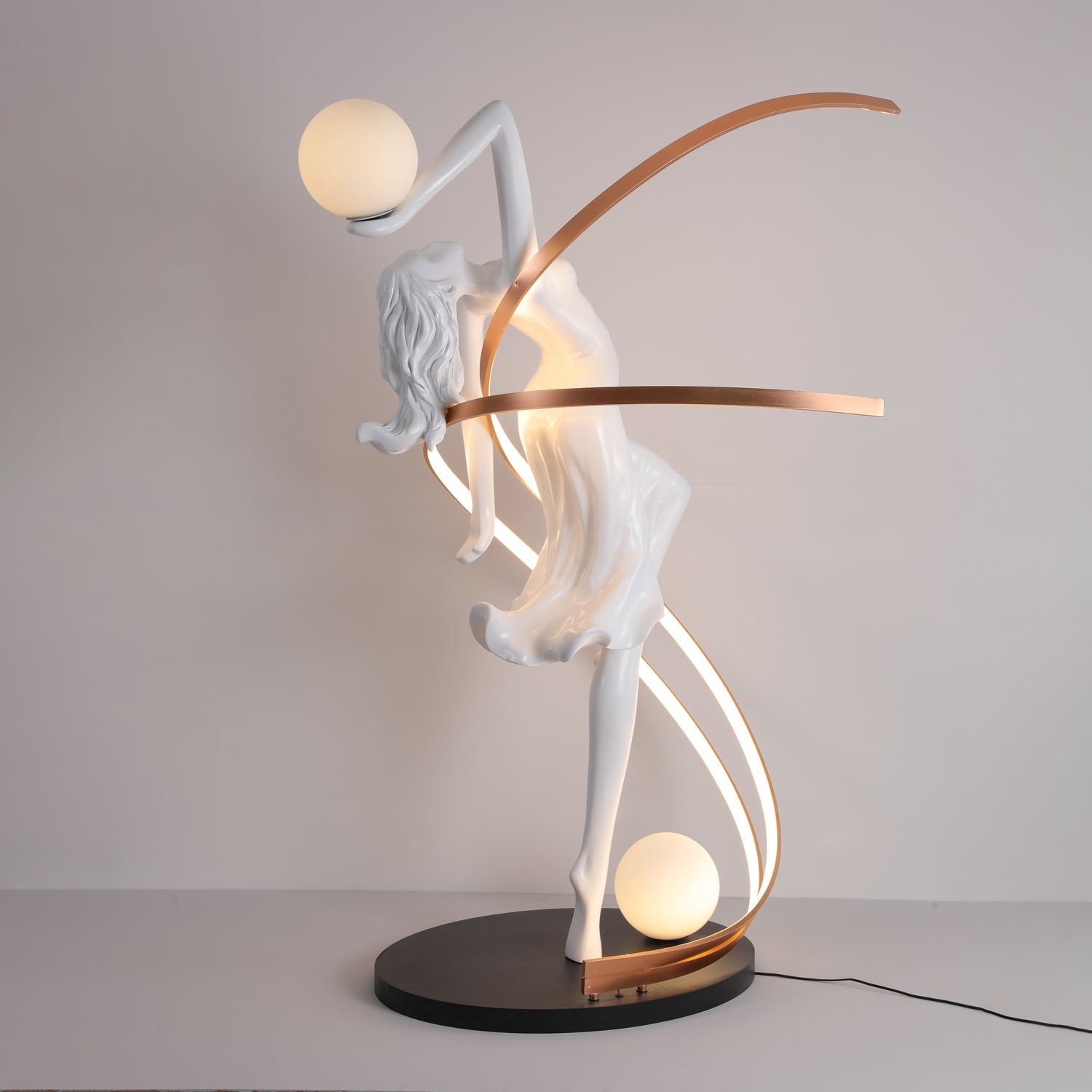 Misha Goddess Statue Floor Lamp - Blowlighting