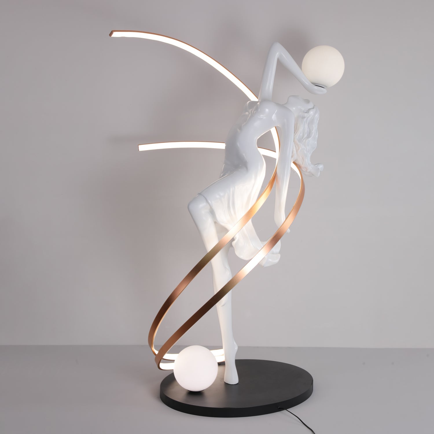 Misha Goddess Statue Floor Lamp - Blowlighting