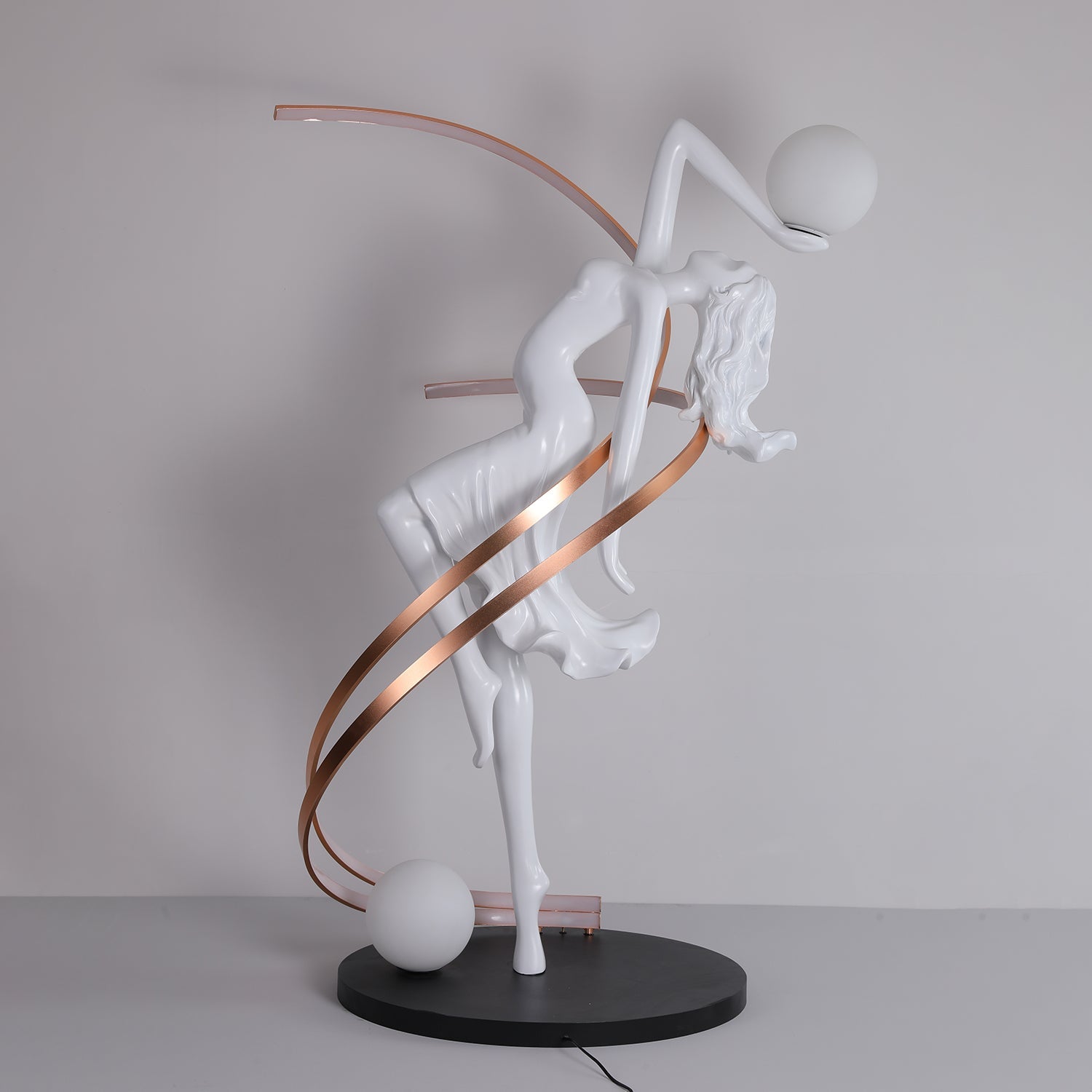 Misha Goddess Statue Floor Lamp - Blowlighting