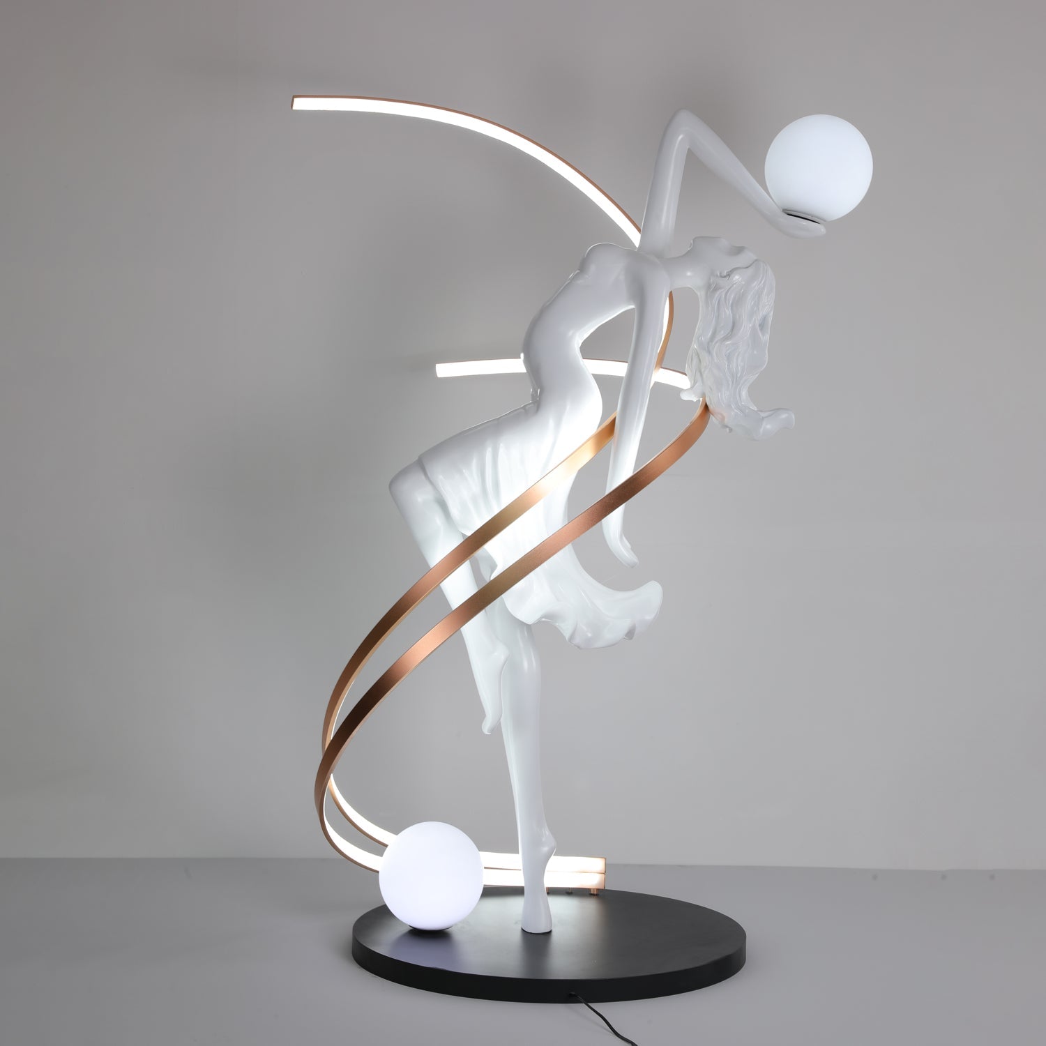 Misha Goddess Statue Floor Lamp - Blowlighting