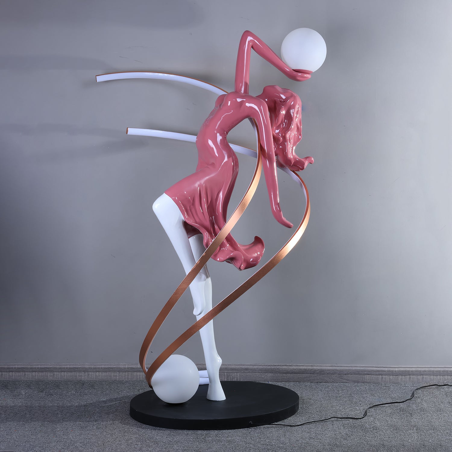 Misha Goddess Statue Floor Lamp - Blowlighting